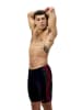 Speedo Badeshorts "Jammer S End+ in Schwarz/ Rot