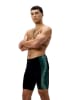 Speedo Badeshorts "Jammer S End+ in Schwarz/ Grün