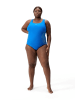 Speedo Badeanzug "Placement" in Blau