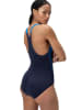Speedo Badeanzug "End+ H-Boom" in Dunkelblau/ Blau