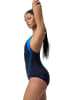 Speedo Badeanzug "End+ H-Boom" in Dunkelblau/ Blau