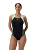 Speedo Badpak "End+ H-Boom" zwart/groen
