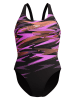 Speedo Badeanzug "End+ H-Boom" in Lila/ Schwarz