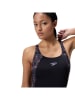 Speedo Strój kąpielowy "HyperBoom Splice Muscleback" w kolorze czarnym