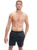 Speedo Badeshorts "Eco Xpress" in Schwarz/ Dunkelblau/ Orange