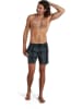 Speedo Badeshorts in Schwarz/ Hellblau