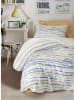 Mijolnir Renforcé beddengoedset "Dashon" wit/blauw/geel