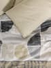 Mijolnir Renforcé beddengoedset "Formo" wit/beige