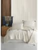 Mijolnir 3-delige bedspreiset "Hermes" crème/antraciet