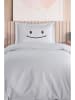 Mijolnir 3-delige bedspreiset "Lububu" lichtgrijs