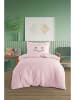 Mijolnir 3-delige bedspreiset "Lububu" lichtroze