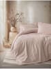 Mijolnir Renforcé beddengoedset "Plain" lichtroze