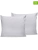 Elizabed 2-delige set: renforcé kussenhoezen wit