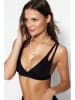trendyol Biustonosz bikini w kolorze czarnym