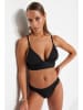 trendyol Biustonosz bikini w kolorze czarnym