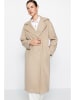 trendyol Übergangsmantel in Sand
