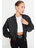 trendyol Blouson in Schwarz