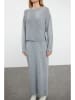 trendyol 2-częściowy zestaw w kolorze szarym