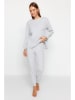 trendyol Pyjama in Hellgrau