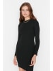 trendyol Sukienka w kolorze czarnym