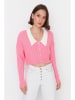 trendyol Kardigan w kolorze jasnoróżowym