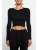 trendyol Koszulka w kolorze czarnym