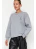 trendyol Sweatshirt in Grau