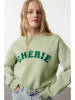 trendyol Sweatshirt olijfgroen