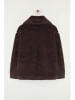 trendyol Teddyjacke in Dunkelbraun