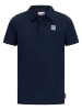 Retour Poloshirt "Anton" donkerblauw