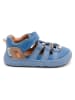 bisgaard Leren barefootschoenen "Fiona" blauw
