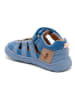 bisgaard Leren barefootschoenen "Fiona" blauw