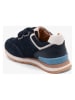 bisgaard Leren sneakers "Winston" donkerblauw