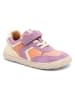 bisgaard Leder-Barfußschuhe "Yuki" in Lila/ Orange