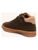 bisgaard Leder-Sneakers "Helma" in Braun