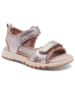 bisgaard Sandalen zilverkleurig/lichtroze