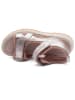 bisgaard Sandalen in Silber/ Rosa