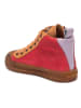 bisgaard Leder-Sneakers "Ryan" in Pink/ Orange