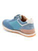 bisgaard Leren sneakers "Walde" lichtblauw
