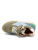 bisgaard Leren sneakers "Walde" kaki/lichtblauw