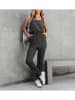 LA Angels Jumpsuit in Anthrazit