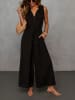 LA Angels Jumpsuit in Schwarz