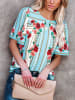 LA Angels Blouse turquoise