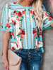 LA Angels Blouse turquoise