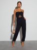 LA Angels Jumpsuit in Schwarz