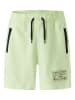 name it Sweatshort "Favne" groen
