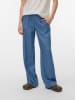 Vero Moda Girl Spodnie "Bree" w kolorze niebieskim