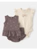 carter's 3tlg. Outfit in Beige/ Braun