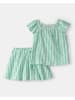 carter's 2-delige outfit groen