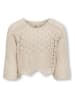 KIDS ONLY Sweter "Nola" w kolorze beżowym